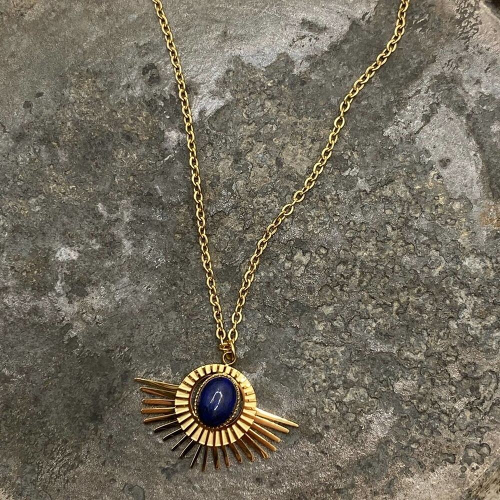 NEW Starry Blue Night Lapis Necklace - Picture 11 of 15